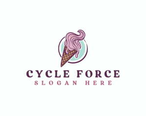 Gelato Ice Cream logo design