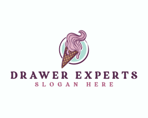 Gelato Ice Cream logo design