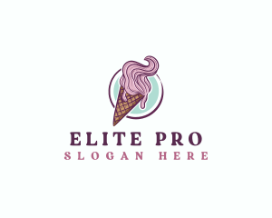 Gelato Ice Cream logo design