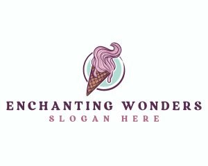 Gelato Ice Cream logo design