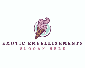 Gelato Ice Cream logo design