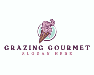 Gelato Ice Cream logo design