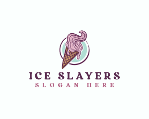 Gelato Ice Cream logo design