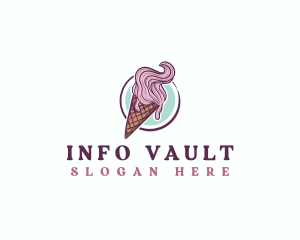 Gelato Ice Cream logo design