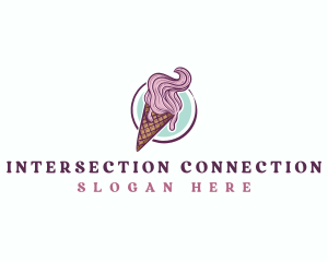 Gelato Ice Cream logo design