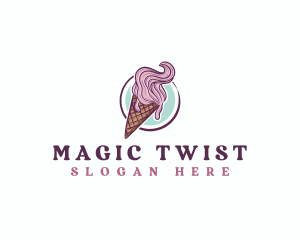 Gelato Ice Cream logo design