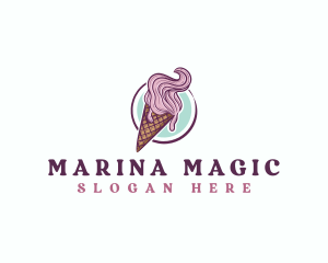 Gelato Ice Cream logo design