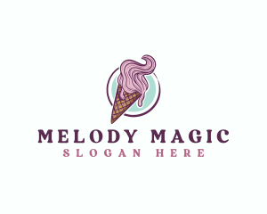 Gelato Ice Cream logo design