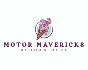 Gelato Ice Cream logo design