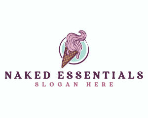 Gelato Ice Cream logo design