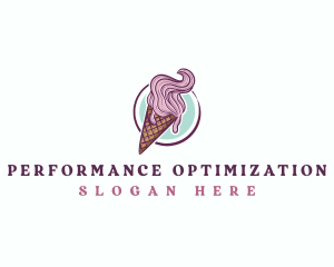 Gelato Ice Cream logo design