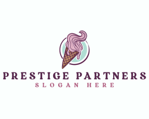 Gelato Ice Cream logo design