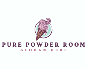 Gelato Ice Cream logo design