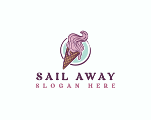 Gelato Ice Cream logo design