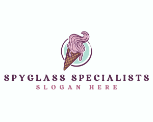 Gelato Ice Cream logo design