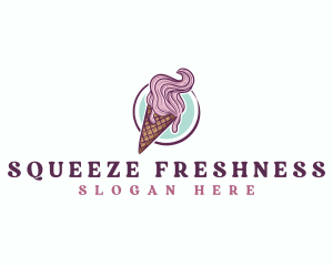 Gelato Ice Cream logo design