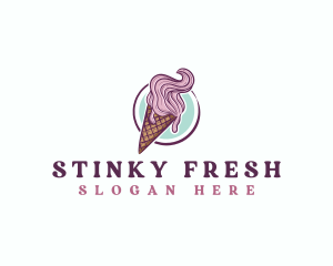 Gelato Ice Cream logo design