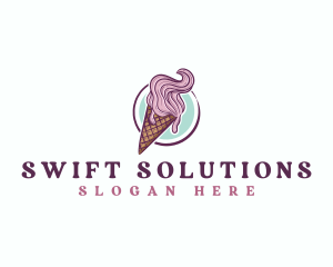 Gelato Ice Cream logo design