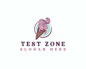 Gelato Ice Cream logo design