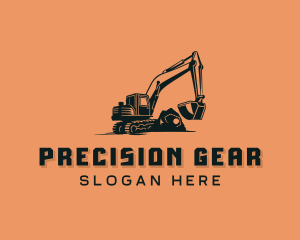 Industrial Equipment Excavator logo