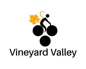 Grape Bike Vineyard logo design