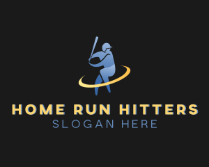 Baseball Athlete Player logo