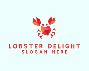 Crystal Crab Restaurant logo design