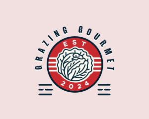 Cabbage Vegetable Cooking logo design