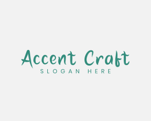 Generic Green Craft  logo design