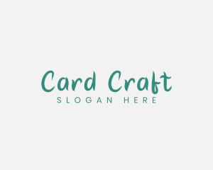 Generic Green Craft  logo design