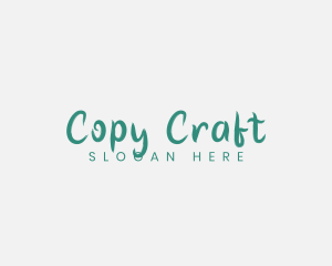 Generic Green Craft  logo design