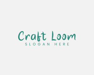 Generic Green Craft  logo design