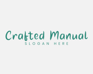 Generic Green Craft  logo design