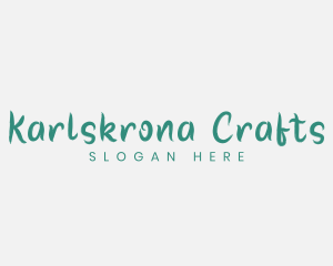 Generic Green Craft  logo design