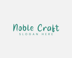 Generic Green Craft  logo design