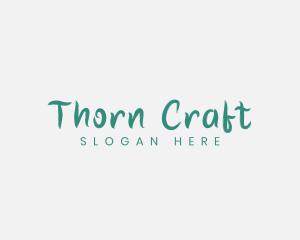 Generic Green Craft  logo design