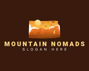 Monument Rocks Kansas logo design