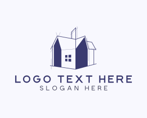 House Blueprint Architecture logo