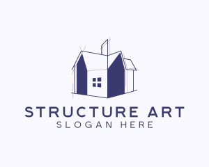 House Blueprint Architecture logo