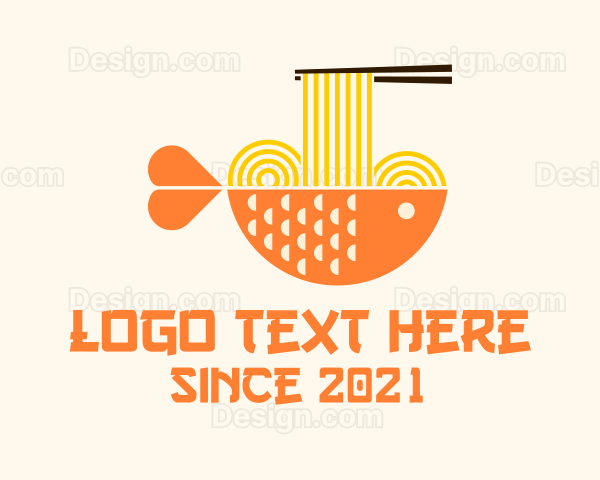 Seafood Ramen Restaurant Logo