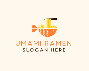 Seafood Ramen Restaurant  logo design