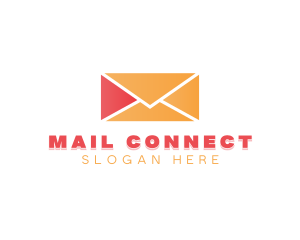 Arrow Mail Envelope logo design