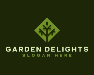 Nature Tree Plant logo design