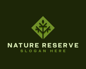 Nature Tree Plant logo design