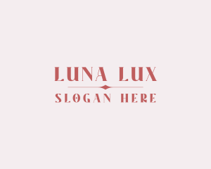 Feminine Luxe Wellness logo design