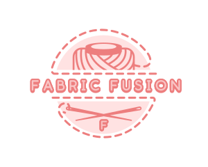 Needle Sewing Yarn logo design