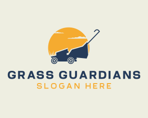 Gardening Lawn Mower logo