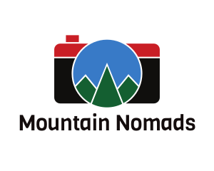 Geometric Mountain Photography logo design