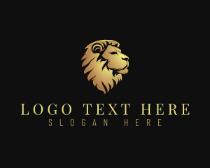Lion - Expensive Luxury Lion logo design