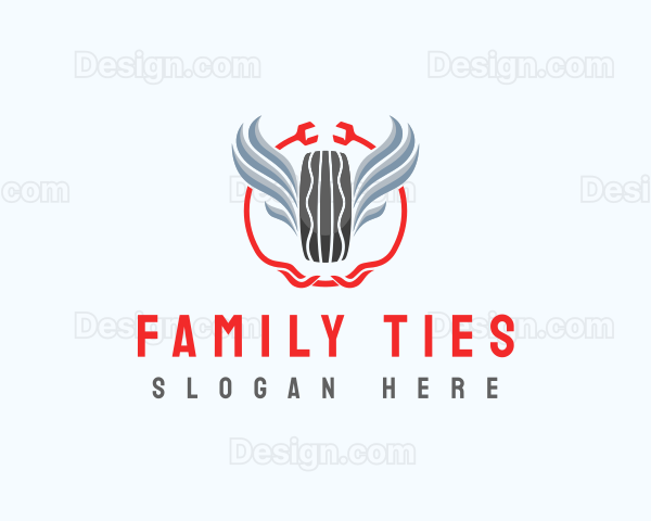 Tire Wings Tool Logo